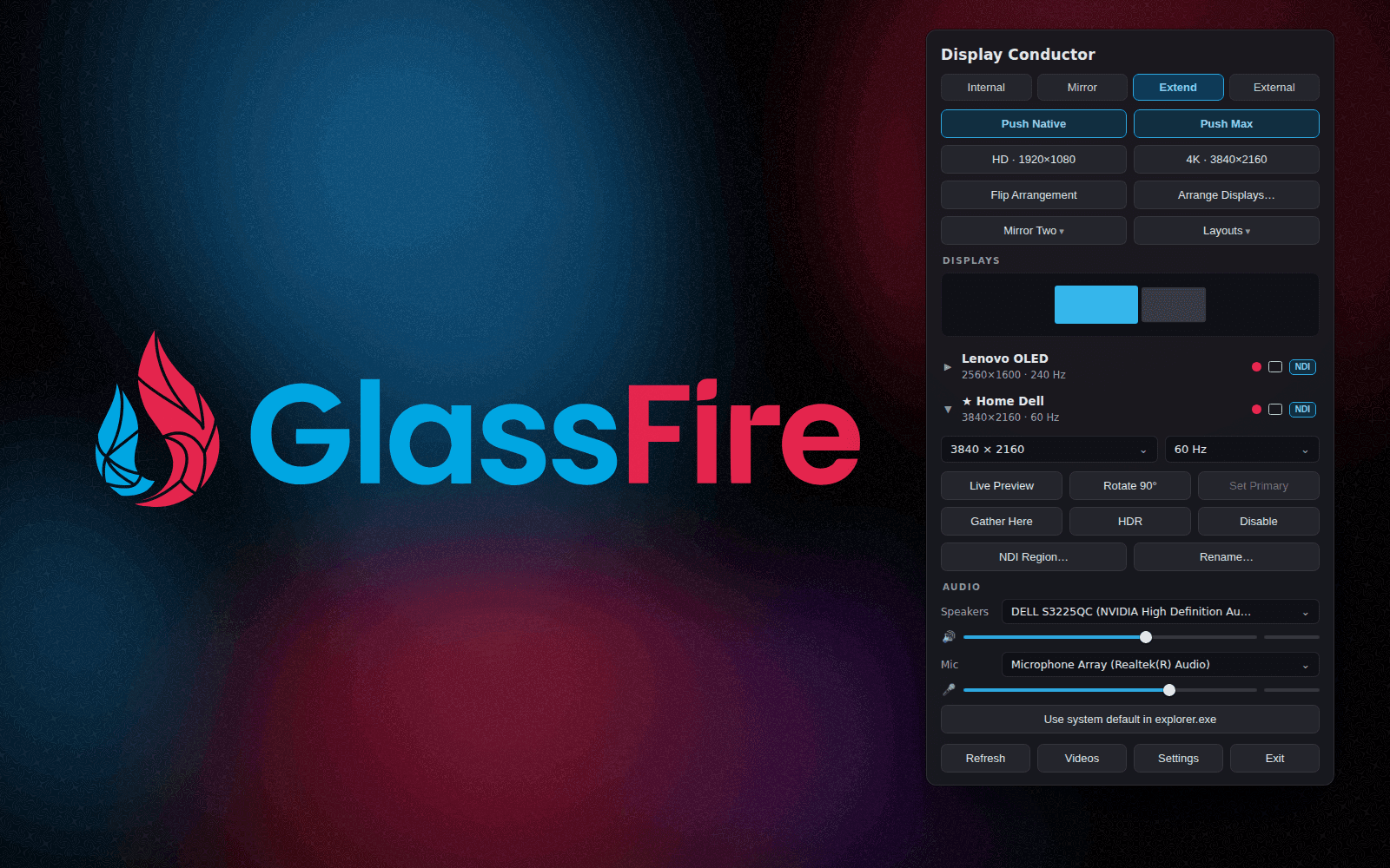 Display Conductor screenshot