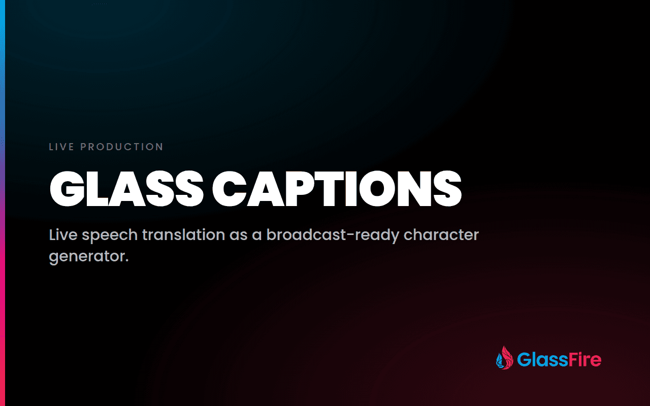 Glass Captions screenshot