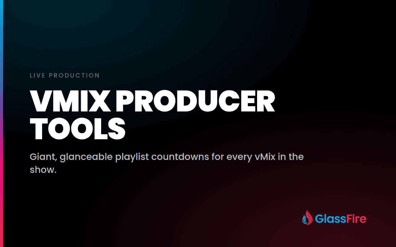 vMix Producer Tools screenshot